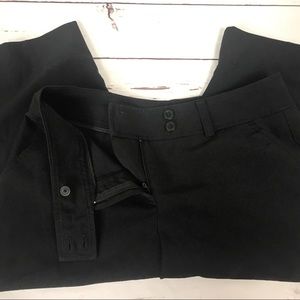 Capri Dress Pants Black Size